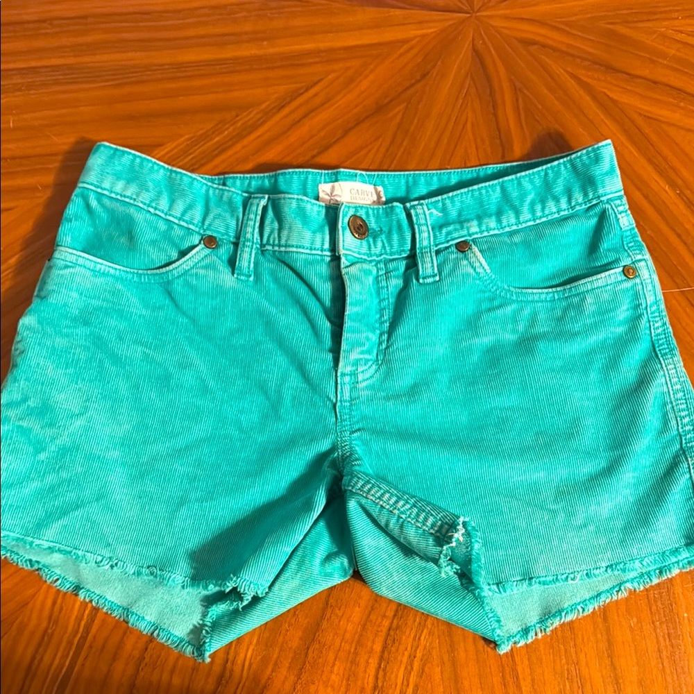 Carve Designs Oahu 4” Women's Teal Shorts